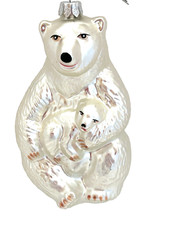 Blown Glass Jumbo Polar Bear
