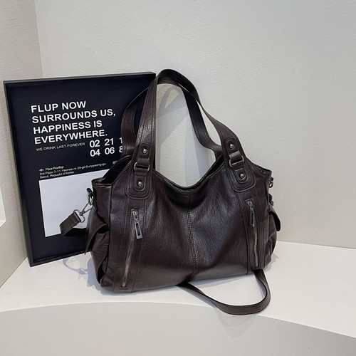 Large capacity leather womens - large,