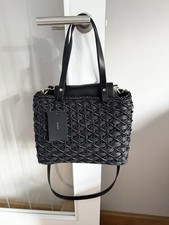Zara Black Woven Rattan