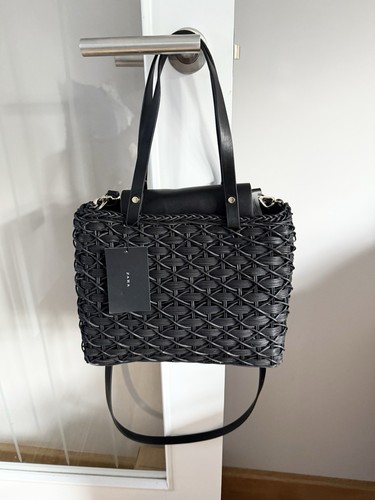 Zara black woven rattan - black,