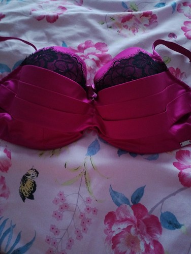 Sexy hot pink - pink, padded