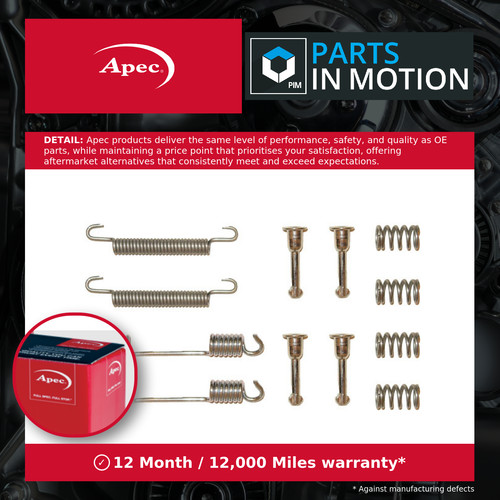 Hand brake shoe - shoe, fitting