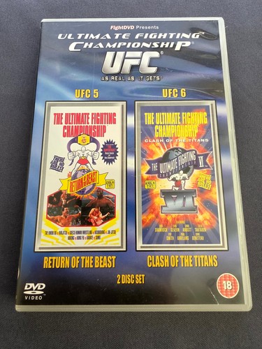 Ufc dvd 2 - ufc, 5