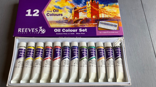 Reeves oil colour - oil, set