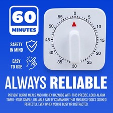60 MINUTES KITCHEN TIMER CLOCK