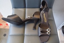 Black satin Dansport S4014