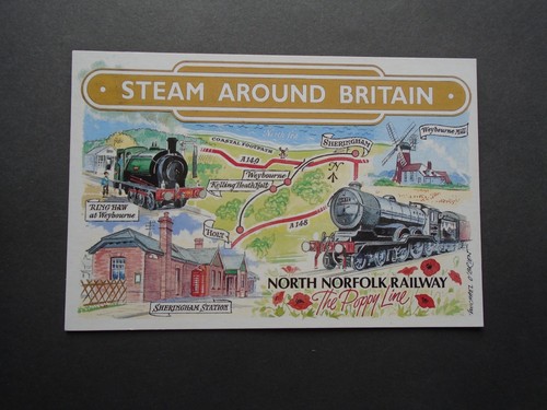 Steam around britain north - steam, britain: