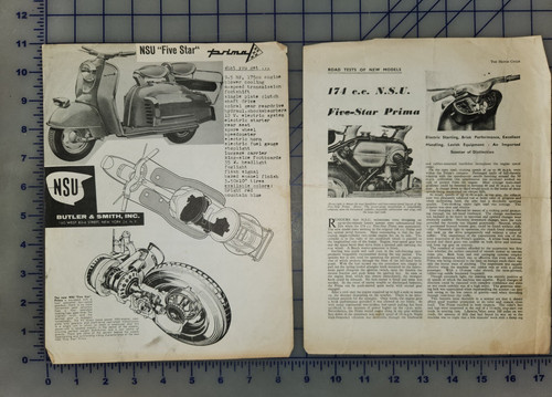 Nsu star motorcycle - star,