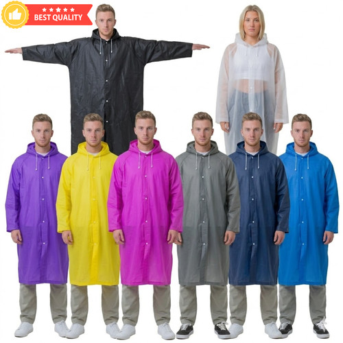 Reusable rain poncho - rain,