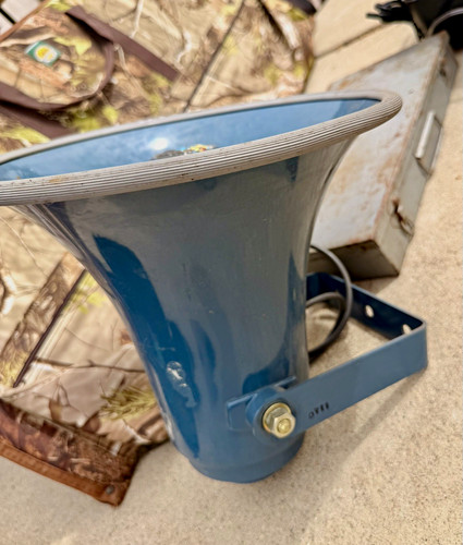 Power horn speaker blue - er,