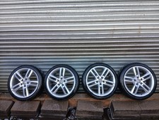 AUDI A6 C7 MK4 2014 ALLOY WHEELS SET OF 4 225/40/18 8JX18 ET39 4G0601025BL