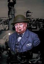 Life Miniatures - Prime Minister Winston Churchill - 1/9th Resin Bust - LMB005