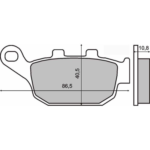 Pair brake pads - pair, for