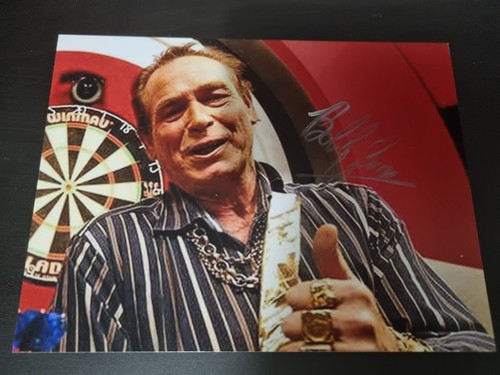 Bobby george hand signed 8x6 - bobby,