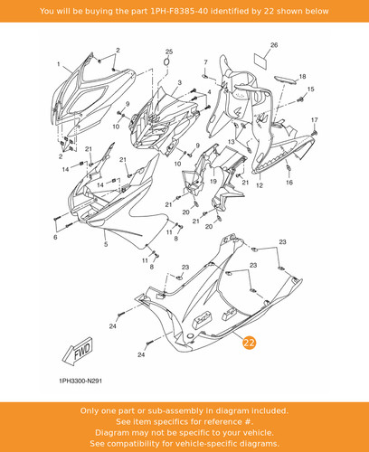 Yamaha cover under - cover,,