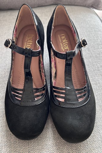 Hotter france black - hotter, shoes