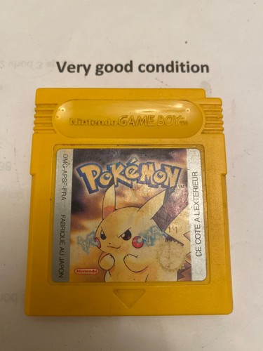 Pokemon yellow version french - pokemon,