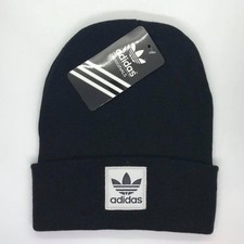 Adidas Originals Unisex Black Beanie Hat Winter Warm Cap UK Seller Christmas