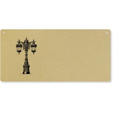 'Victorian Lamp Post' Large