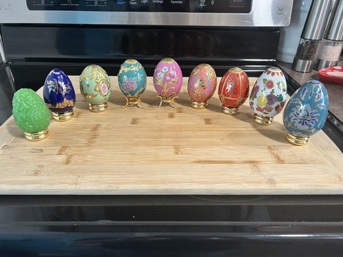 Franklin mint faberge egg - mint,