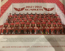 RUGBY. SCARLETS, 5 UNUSED