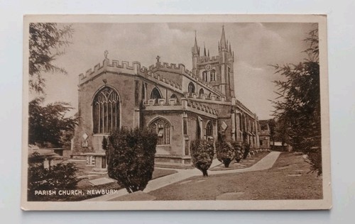 Vintage postcard parish - vintage,