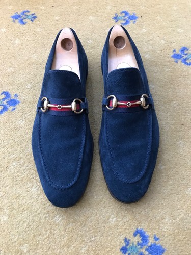 Gucci loafers suede - gucci,