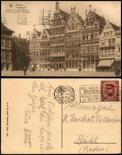 Antwerp anvers maisons - de, la