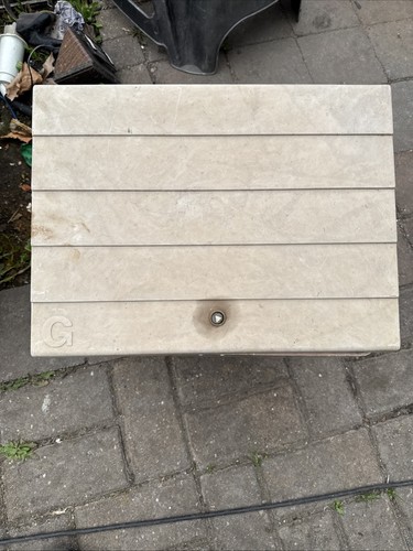 Semi submerged gas meter box - gas,