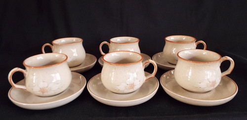 Six denby daybreak tea - denby, &