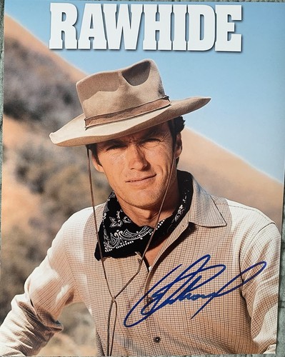 Clint eastwood hand signed - eastwood,