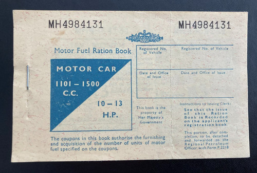 Vintage motor fuel - vintage, book