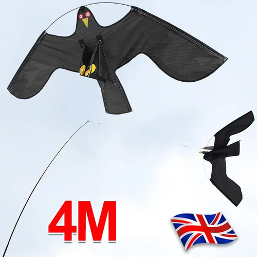 Flying hawk kite - flying, garden