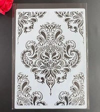 🇬🇧 DECORATIVE  Stencil reusable. Painting Furniture Crafts Scrap-booking Wall