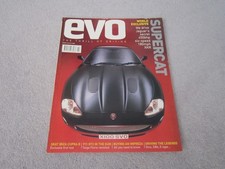 Evo magazine ,February 2001 ,#28 ,Supercat ,Jaguar XKR