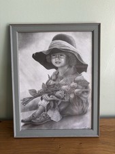Vintage Framed Black And White