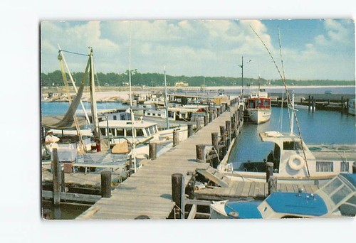 Postcard charter boat deep sea - deep,