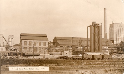 Consett iron works extensions - iron,