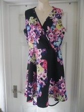 Floral Tea Dress Size L/XL UK