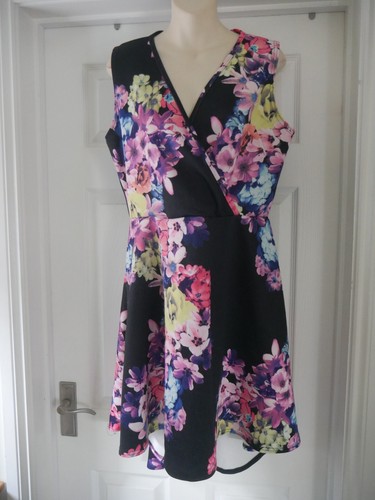 Floral tea dress size - dress, uk