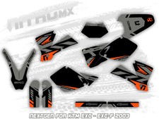 NitroMX Graphic Kit for KTM