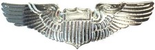 Pilot Wings Metal Enamel Pin