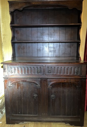 Old vintage antique oak - old,