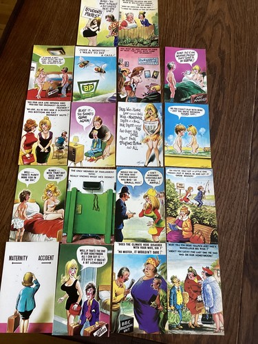 24x vintage bamforth comic - 24x,