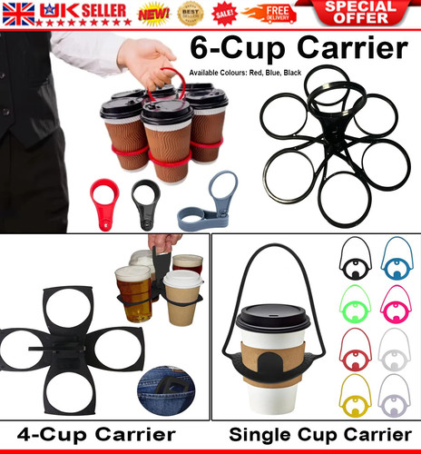 Foldable drink cup carrier - drink,