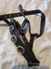 Black Lunging Cavesson  Cob Size