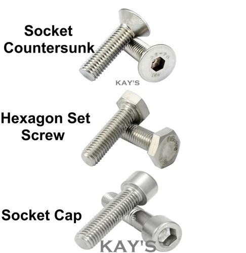 8mmø screws countersunk - screws,