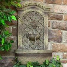 Rosette Leaf Polystone Outdoor