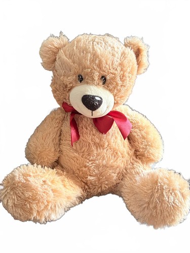 Large beige teddy - beige, soft