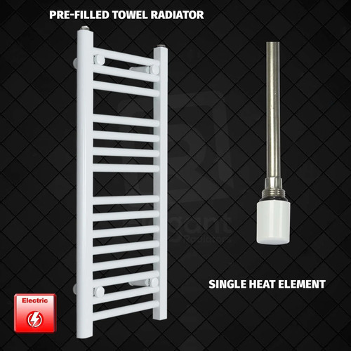White electric heated - heated, towel